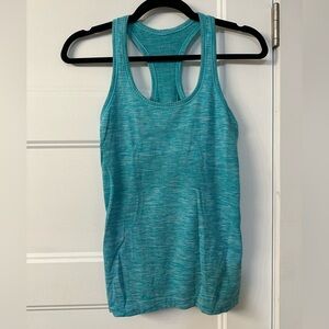 Lululemon Teal Racerback Tank Top